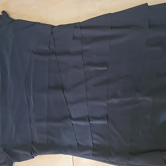 Bisou Bisou Michelle Bohot Black Dress Size 10 - Picture 3 of 6